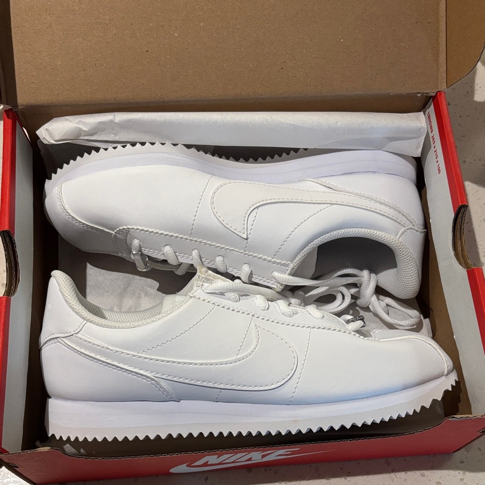 Nike All-White Cortez